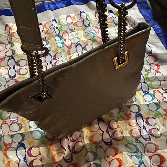 Calvin Klein Large Leather Tote Purse - Picture 15 of 15